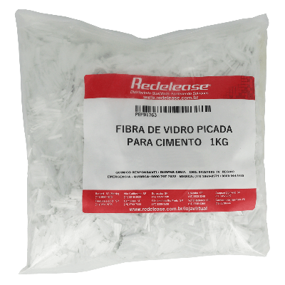 Fibra de vidro para Concreto (01 Kg)