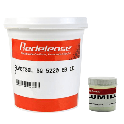Kit Plastisol SQ 5220 + Pigmento Lumilux Para Fabricação De Isca Glow