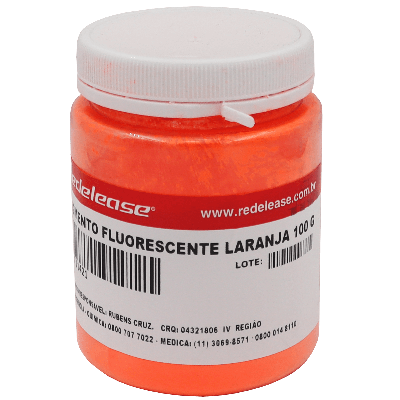 Pigmento Laranja Fluorescente (100 g)