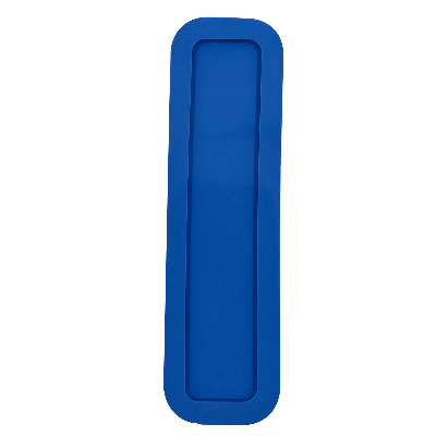 Molde de Silicone Marcador Pagina Liso Sem Furo Tamanho M