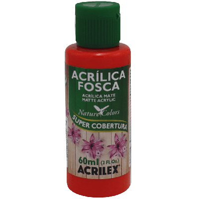 Tinta Acrílica Laranja Acrilex (60ml)
