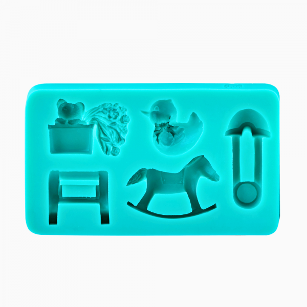 Borracha De Silicone Verde Alta Flexibilidade para Moldes Com Catalisador (24,720 Kg)