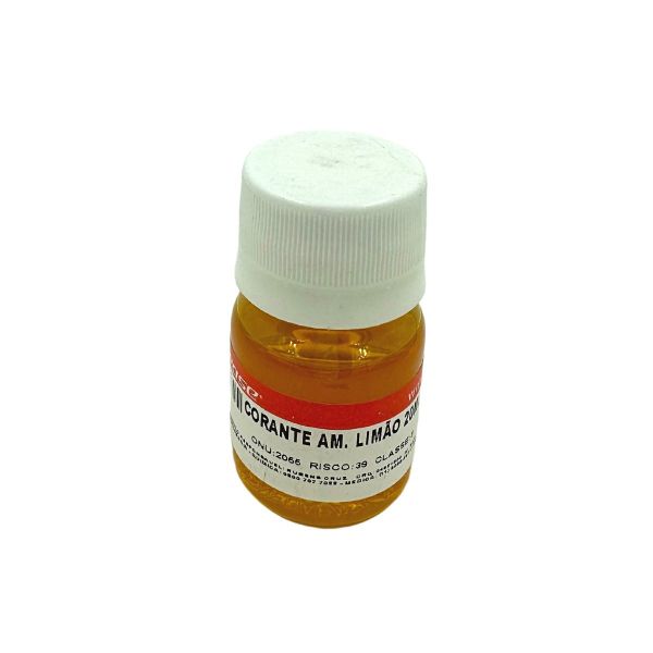 Corante Amarelo Limão Translúcido (20 ml)