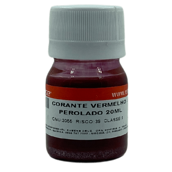 Corante Vermelho Perolado (20 ml)
