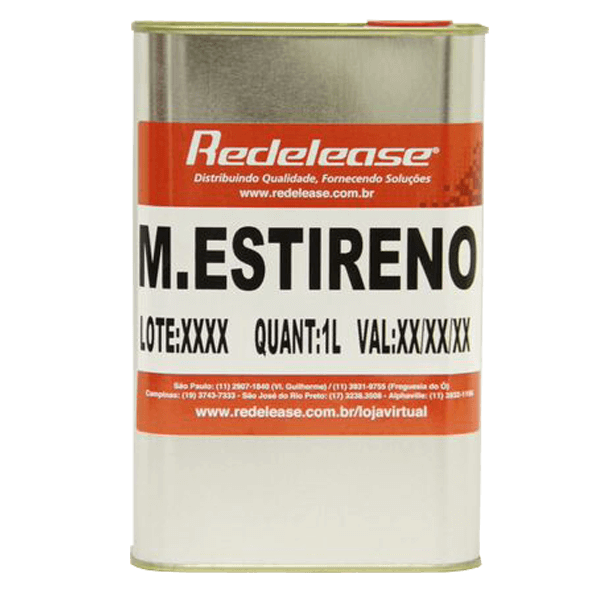 Diluente Monômero de Estireno 01 L