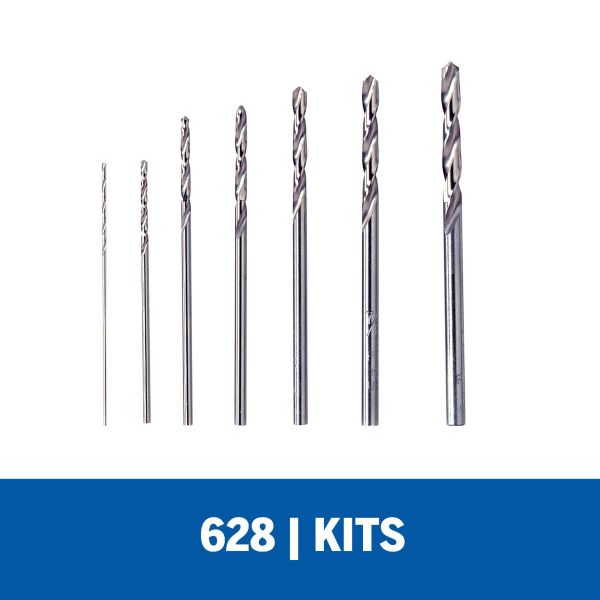 Dremel Kit De Brocas - 7 Peças (Modelo 628)