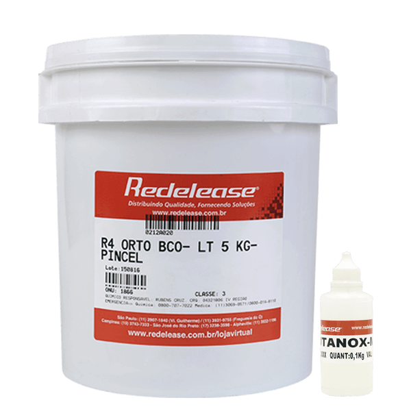 Gel Coat Orto Branco Com Catalisador (5,100 Kg)