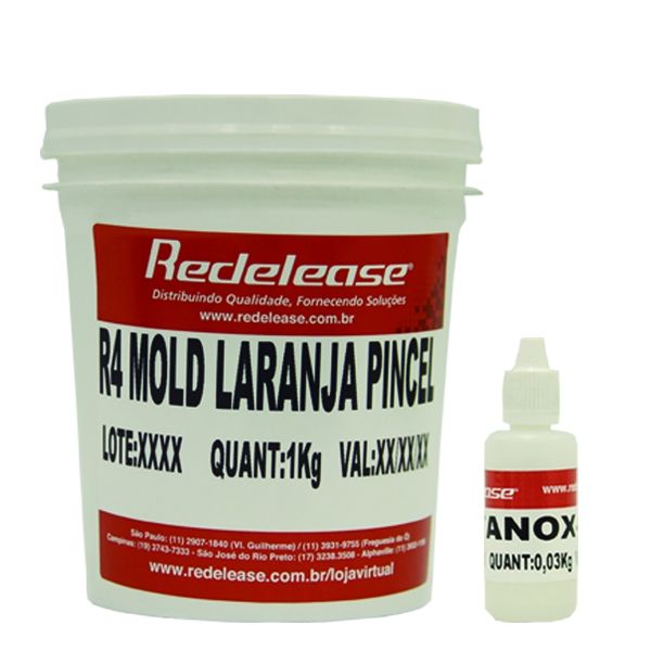Gel Molde Iso Laranja Com Catalisador (1,030 Kg)
