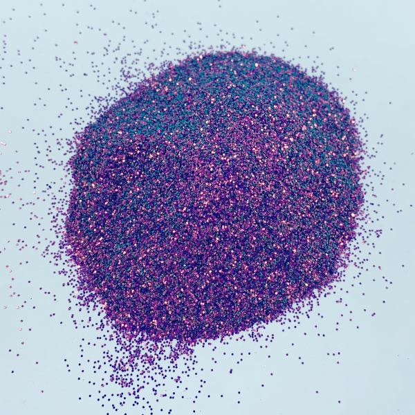 Glitter Roxo, Verde e Azul Camaleão Purple/Green/Blue (30 g)