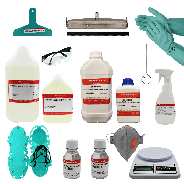 Kit Porcelanato Líquido Com Resina Epoxi
