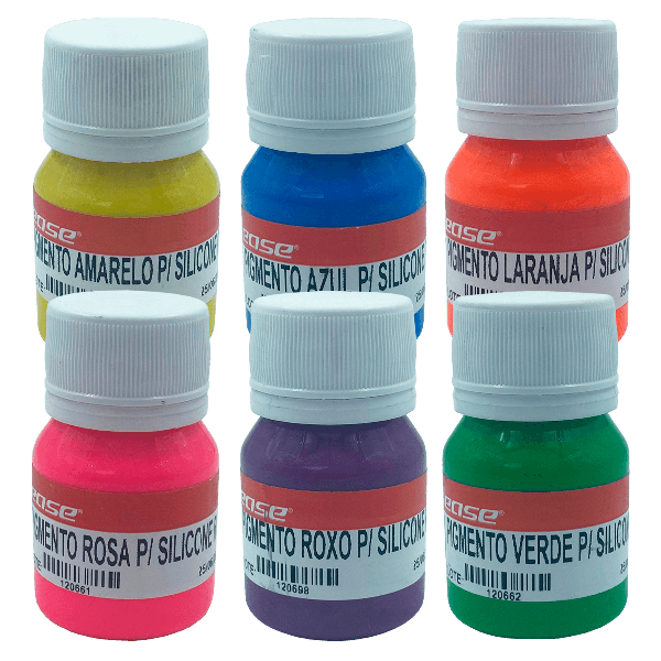Kit TODOS Pigmentos para Silicone