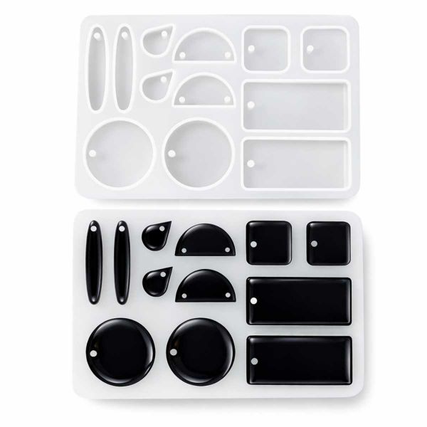 Molde de Silicone Formato Bijuterias Modelo 4