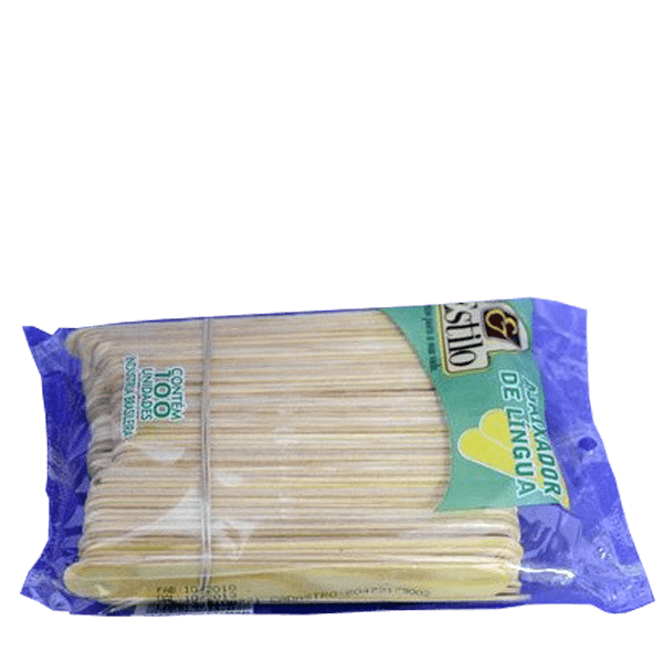 Palitos De Madeira (100 Unidades)