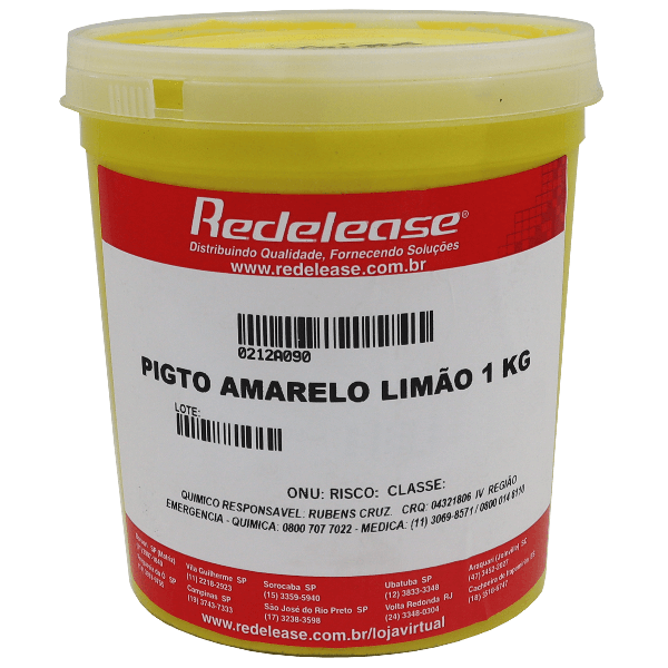 Pigmento Amarelo Limão (1 Kg)