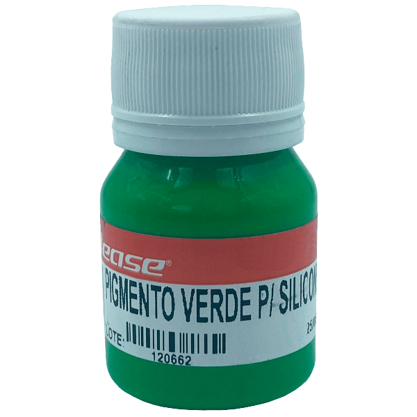 Pigmento Verde para Borracha de Silicone (20 g)