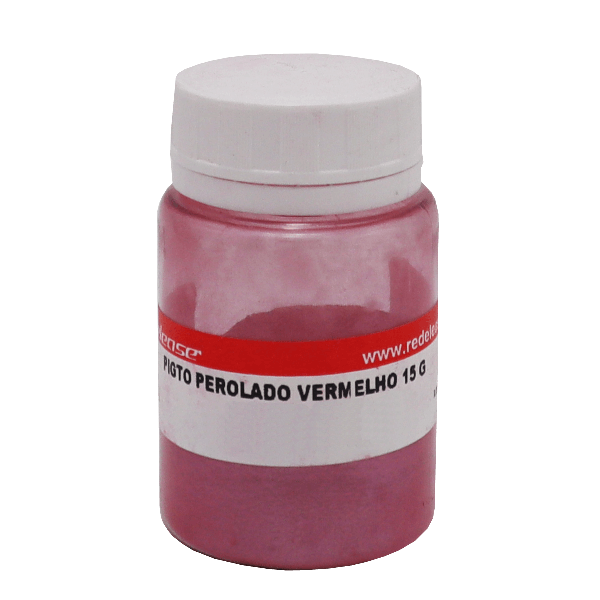 Pigmento Vermelho Perolado (15 g)