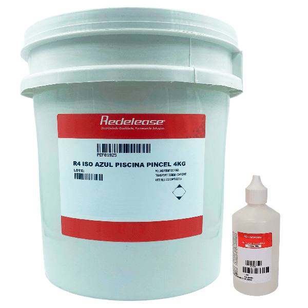 Gel Coat Iso Azul Piscina Com Catalisador (4,100 Kg)