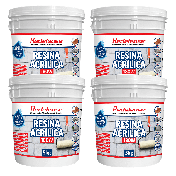 Resina Acrílica Base Água 180w (20 Kg)