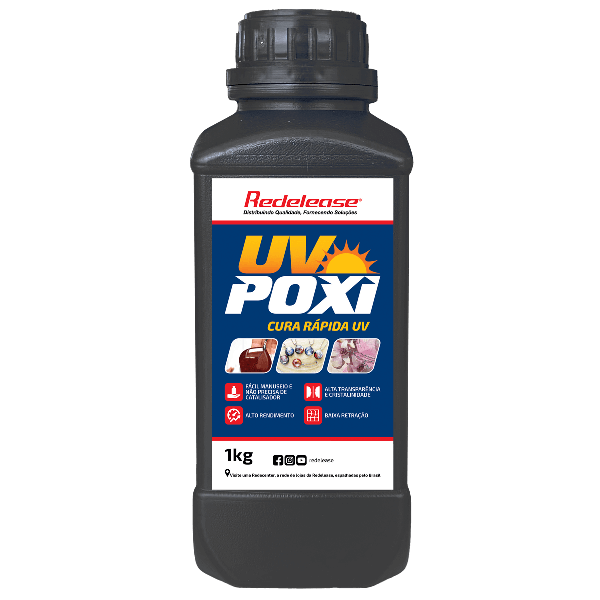 Resina UV poxi (01 Kg)