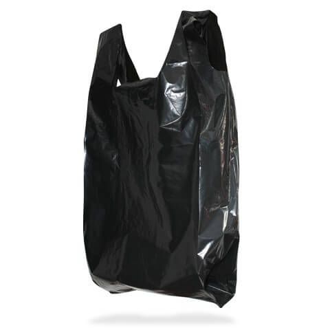 Sacola Plástica Preta Reforçada 45x60cm (5 kg)