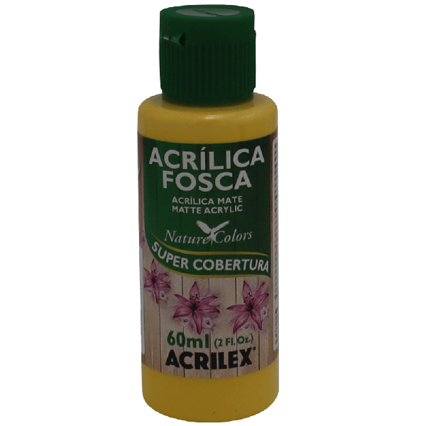 Tinta Acrílica Amarelo Ouro Acrilex (60ml)