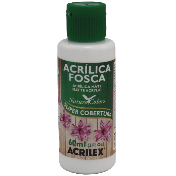 Tinta Acrílica Branco Acrilex (60ml)