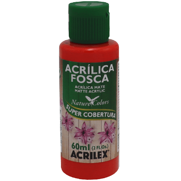 Tinta Acrílica Laranja Acrilex (60ml)