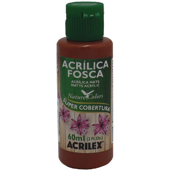 Tinta Acrílica Marrom Escuro Acrilex (60ml)