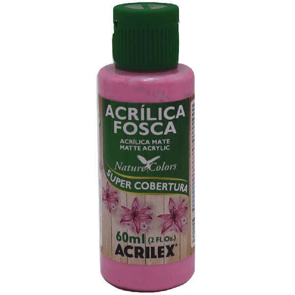 Tinta Acrílica Rosa Escuro Acrilex (60ml)