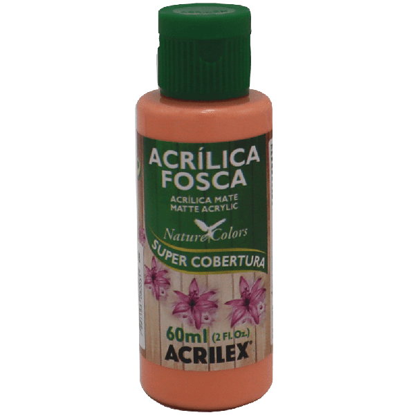 Tinta Acrílica Salmão Acrilex (60ml)