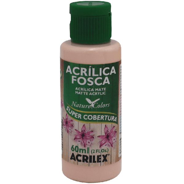 Tinta Acrílica Salmão Bebê Acrilex (60ml)
