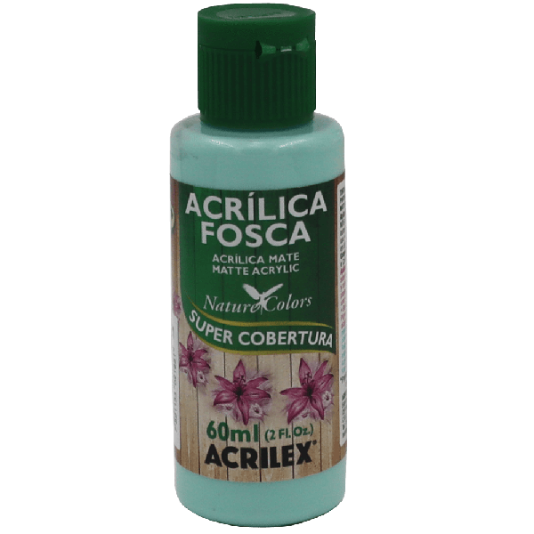 Tinta Acrílica Verde Água Acrilex (60ml)