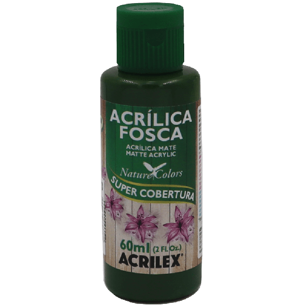 Tinta Acrílica Verde Musgo Acrilex (60ml)