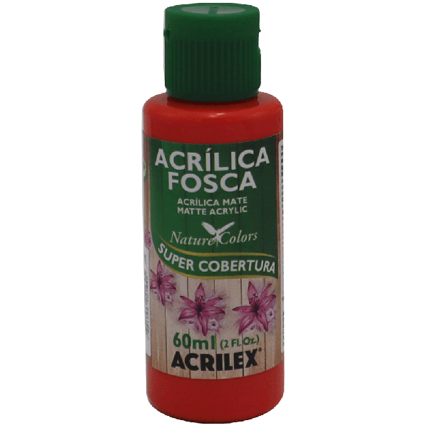 Tinta Acrílica Vermelho Vivo Acrilex (60ml)